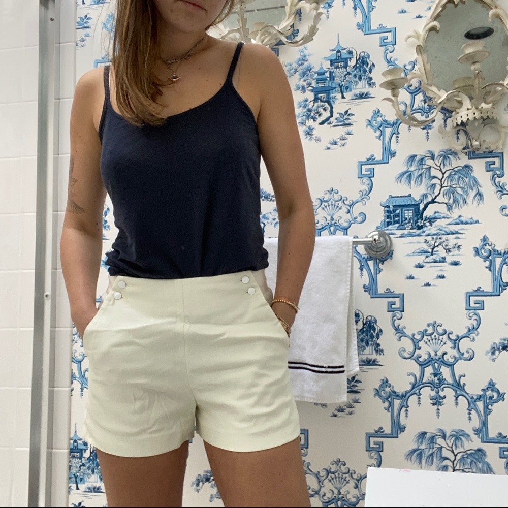 Rag and Bone White Shorts